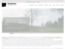 Tablet Screenshot of deaphoto.it
